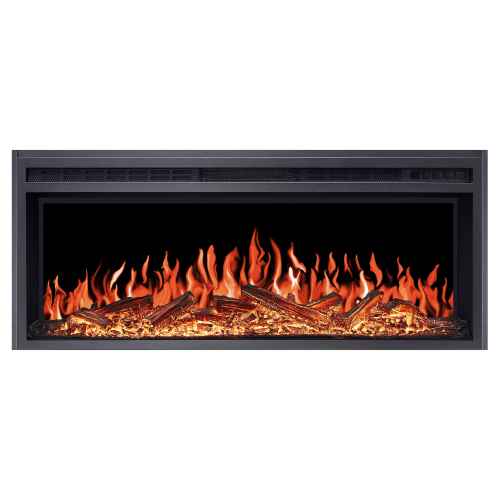 Електрокамін ArtiFlame AF38 Multicolor з обігрівом і звуком горіння вогню