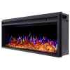Електрокамін ArtiFlame AF38 Multicolor з обігрівом і звуком горіння вогню