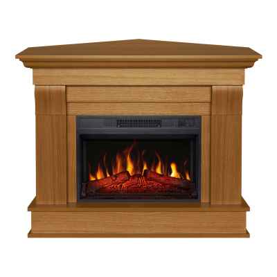 Каминокомплект 2в1 ArtiFlame Albion AF23S светлый дуб 