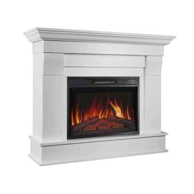 Каминокомплект ArtiFlame Albion AF23S белый с обогревом