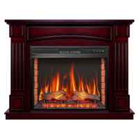 Каминокомплект ArtiFlame Boston AF28S коньяк с обогревом