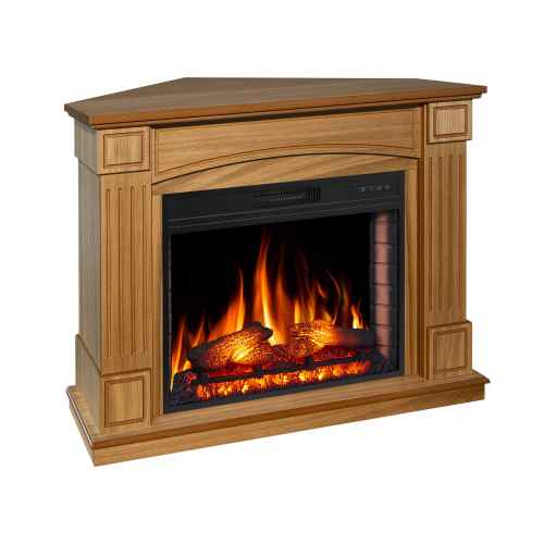 Електрокамін 2в1 ArtiFlame Boston AF28S світлий дуб