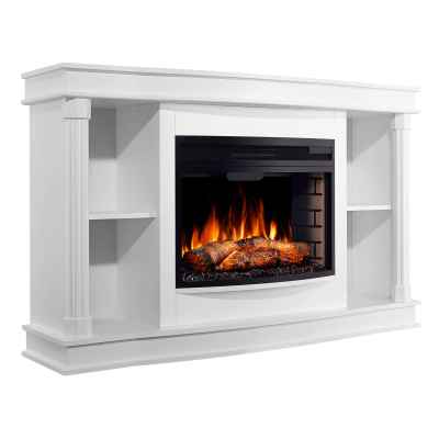 Каминокомплект ArtiFlame Brittany AF25 белый с обогревом 