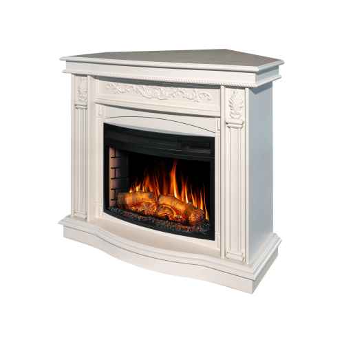 Электрокамин 2в1 ArtiFlame Cardinal AF25 белый дуб