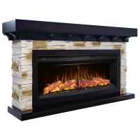 Каминокомплект ArtiFlame Ludwig AF42 махагон коричневый антик