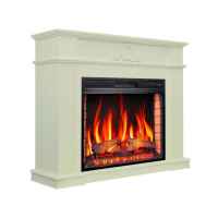 Каминокомплект ArtiFlame Neoclassic AF28S белый дуб