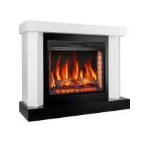 Каминокомплект ArtiFlame Yukon AF28S белый с обогревом