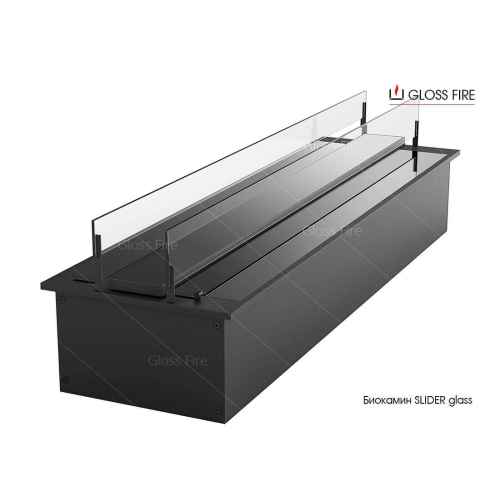 Биокамин Slider glass 600