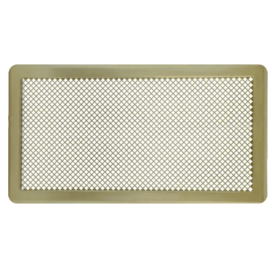 Вентиляційна решітка Darco Р4, 195х335 мм,  лак. латунь
