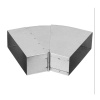 Колено горизонтальное Darco KLN 25-45º 200х90 мм