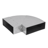 Колено горизонтальное Darco KLN 45-90º 200х90 мм