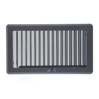 Вентиляционная решетка Darco Рж4 light, 335х195 мм, графит 