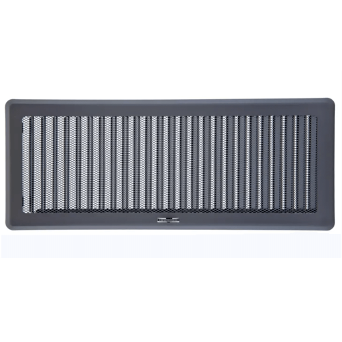 Решітка для каміна металева Darco Рж5 light, 485х195 мм, графіт 