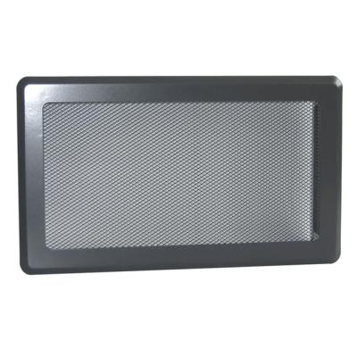 Вентиляційна решітка Darco Р4 Light, 335х195 мм, графіт