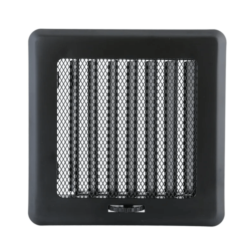 Вентиляционная решетка для камина Darco Рж2 Light, 195х175 мм, графит 