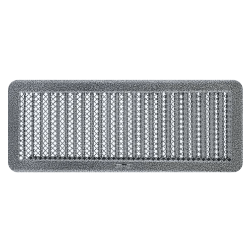 Вентиляційна решітка для каміна Darco Рж5, 485х195 мм, ант. срібло
