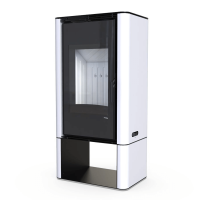 Стальная печь Defro Home SOLUM LOG, белый