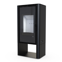 Стальная печь Defro Home SOLUM LOG чорная