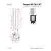 Камін Unico DRAGON 8B XXL Modern Lift 13кВт