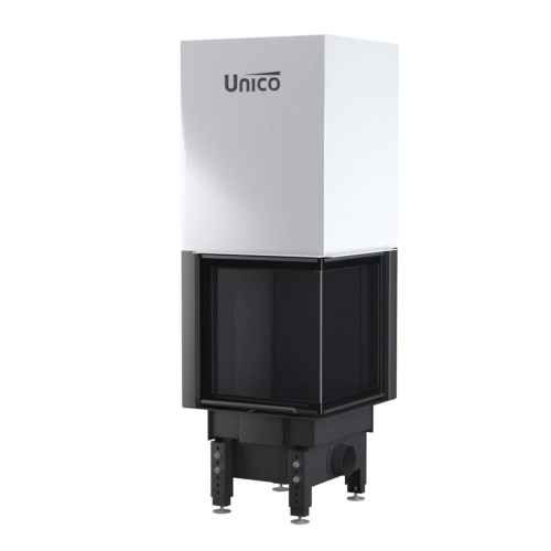 Кутова камінна топка Unico NEMO 8B Raster Lift 12кВт