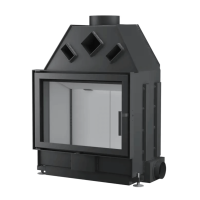 Камінна топка Unico DRAGON 2 Portal Modern Standard, 12 кВт