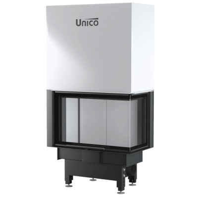 Камінна топка Unico DRAGON 2B Raster LIFT, 12кВт