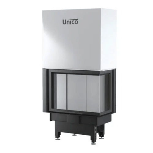 Камінна топка Unico DRAGON 2B XL Modern Lift 13 кВт