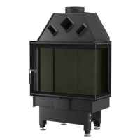 Камінна топка Unico DRAGON 2B XL Raster Standard 12кВт