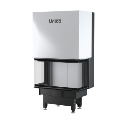 Каминная топка Unico DRAGON 2C Raster LIFT, 12кВт