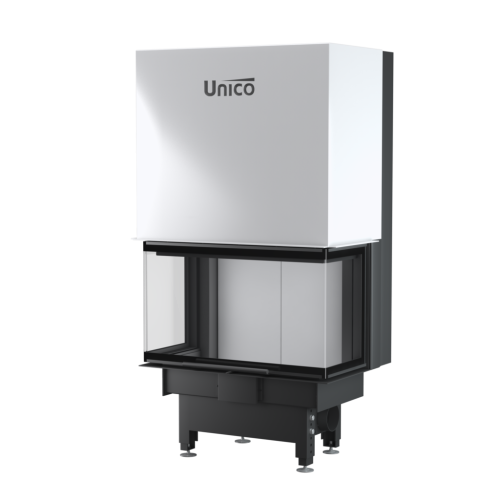 Камин Unico DRAGON 2C Raster LIFT 12кВт