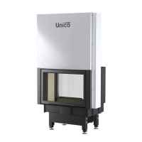 Каминная топка Unico DRAGON 2 DUO Modern Lift, 12кВт