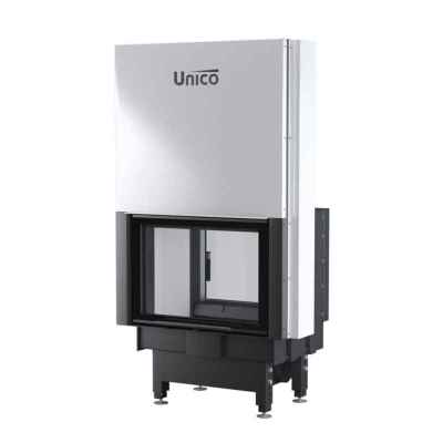 Двосторонній камін Unico DRAGON 2 DUO Raster Lift, 12кВт