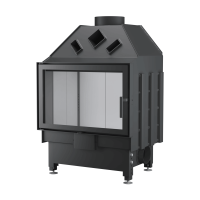 Каминная топка Unico DRAGON 4 Modern Standard, 16кВт