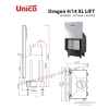 Камін Unico DRAGON 4 XL Slim Raster LIFT 14кВт
