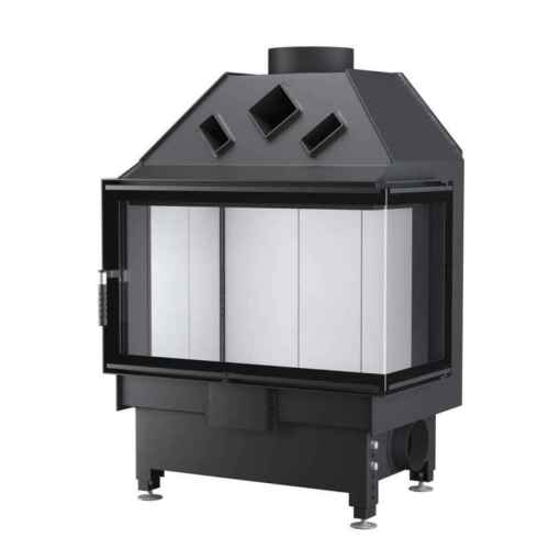 Угловой камин Unico DRAGON 4B Raster Standard 16кВт