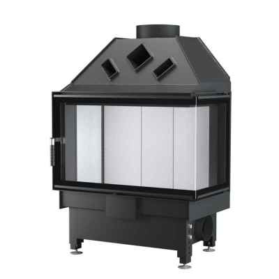Каминная топка Unico DRAGON 4B Slim Raster Standard 14кВт