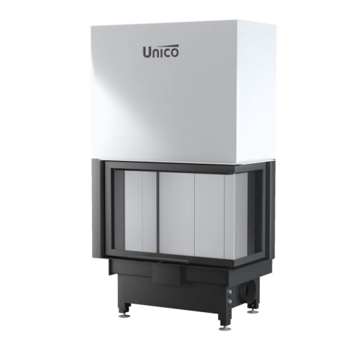 Камін Unico DRAGON 4B XL Slim Modern Lift 14 кВт