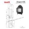 Камин Unico DRAGON 6 XXL Portal Raster Standard 12кВт