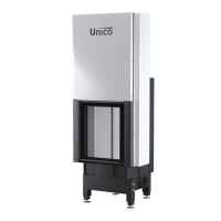 Каминная топка Unico DRAGON 8 Raster Lift, 11кВт