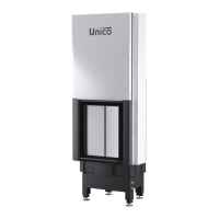 Камінна топка Unico DRAGON 8 Slim Raster Lift, 9кВт