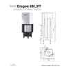 Камінна топка Unico DRAGON 8B Raster Lift 11кВт