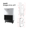 Камінна топка Unico DRAGON 9XL Raster LIFT 14кВт
