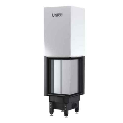 Кутовий камін Unico DRAGON 8B XXL Raster Lift 13кВт