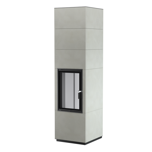 Камины из бетона Unico Fusion D8XXL/5 | купить теплоемкую печь камин