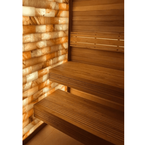 Кирпич из гималайской соли с пропилом 20x10x2,5 см