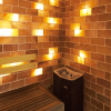 Кирпич из гималайской соли с пропилом 20x10x2,5 см