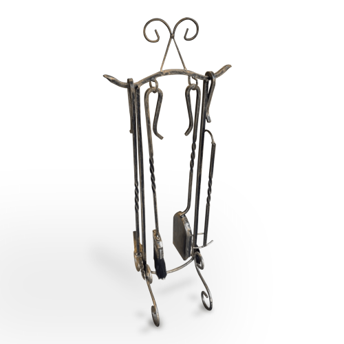 Кований камінний набір Golden Lion 4