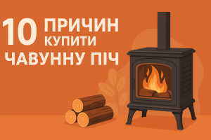 10 причин выбрать чугунную печь для загородного дома или дачи