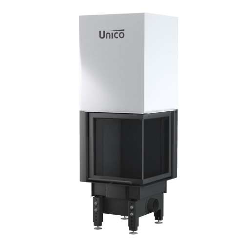 Угловой камин Unico NEMO 8B Modern Lift 12кВт