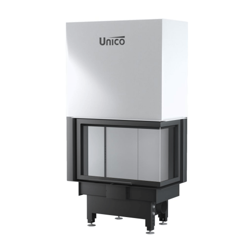 Кутова камінная топка Unico NEMO 2B Modern LIFT 15кВт 